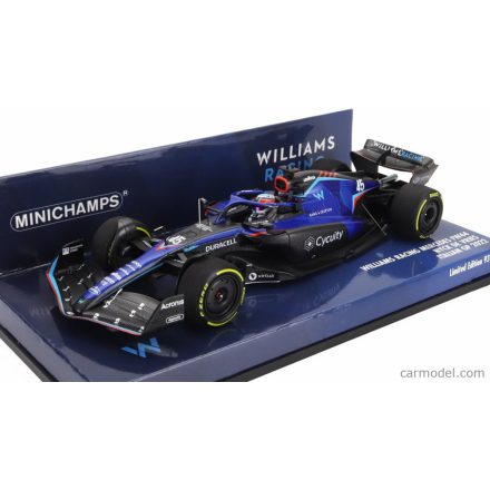 Minichamps Williams F1 FW44 TEAM WILLIAMS RACING N 45 ITALY GP 2022 NYCK DE VRIES