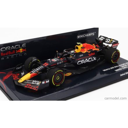 Minichamps RED BULL F1 RB18 TEAM ORACLE RED BULL RACING N 11 AUSTIN USA GP 2022 SERGIO PEREZ