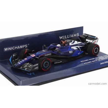 Minichamps Williams F1 FW45 TEAM WILLIAMS RACING N 23 (800th GP) BRITISH GP 2023 ALEXANDER ALBON