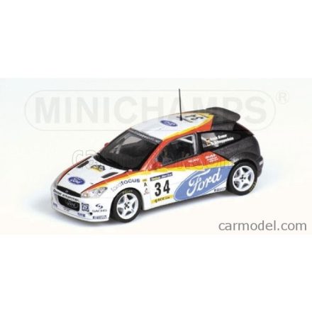 Minichamps Ford FOCUS RS WRC N 34 RALLY CATALUNYA 2002 KREMER - SCHNEPPENHEIM