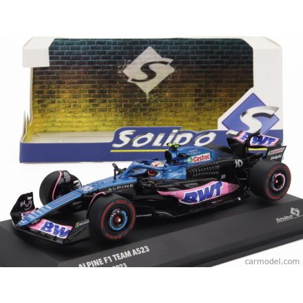 Solido RENAULT F1 A523 TEAM BWT ALPINE N 10 3rd DUTCH GP 2023 PIERRE GASLY