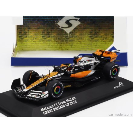 Solido McLAREN F1 MCL60 TEAM McLAREN N 81 4th BRITISH GP 2023 OSCAR PIASTRI