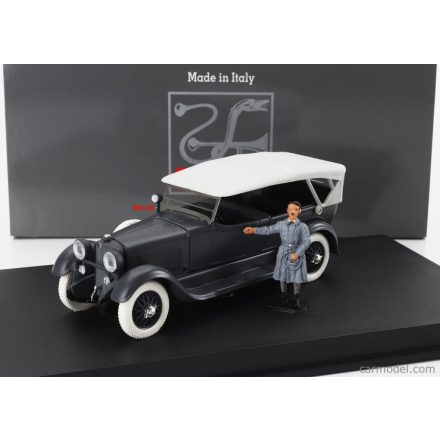 RIO MODELS MERCEDES 11/40 CABRIOLET CLOSED 1924 - WITH HITLER FIGURE AFTER HIS RELEASE FROM LANDSBERG FORTRESS