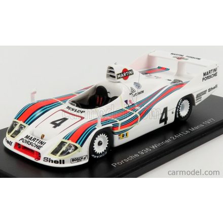 SPARK-MODEL PORSCHE 936/77 TEAM MARTINI RACING PORSCHE SYSTEM N 4 WINNER 24h LE MANS 1977 J.ICKX - H.HYWOOD - J.BARTH