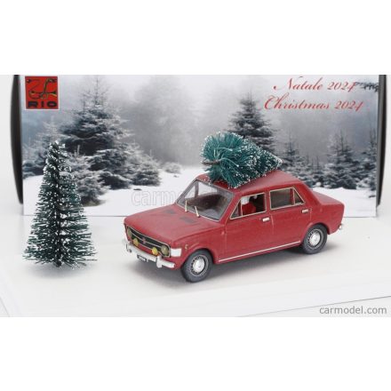 RIO MODELS FIAT 128 1-SERIES 1969 - CHRISTMAS EDITION 2024 - CON BABBO NATALE - WITH SANTA CLAUS FIGURE