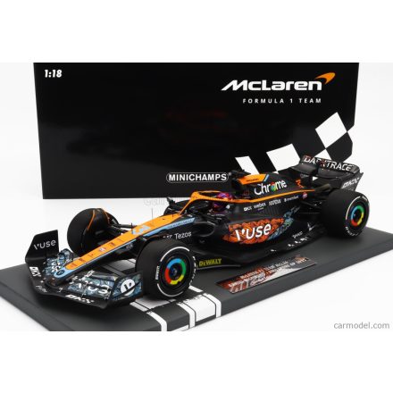 Minichamps McLAREN F1 MCL36 MERCEDES TEAM MCLAREN N 3 ABU DHABI GP 2022 DANIEL RICCIARDO