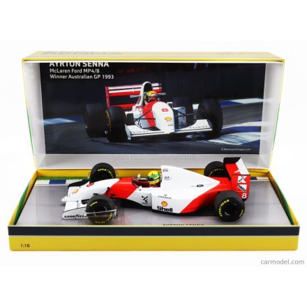 Minichamps McLAREN F1 FORD MP4/8 V8 TEAM MARLBORO N 8 WINNER AUSTRALIAN ADELAIDE GP 1993 AYRTON SENNA