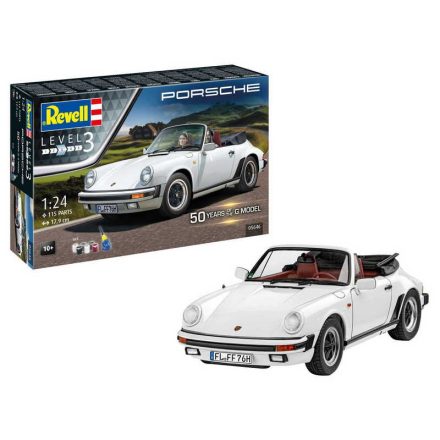 Revell 50 Years of Porsche 911 Cabriolet - Gift Set makett