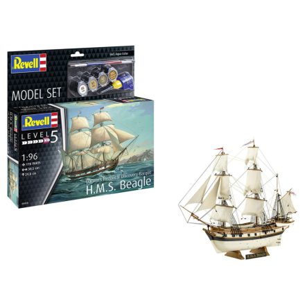 Revell Model Set HMS Beagle makett