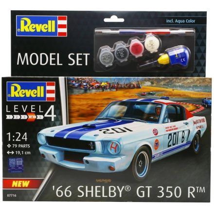 Revell Model Set  1966 Shelby GT 350 R makett