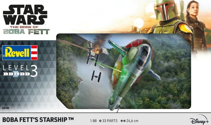 Revell Star Wars Boba Fetts Starship Makett Modellfutár