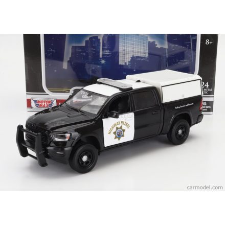 Motormax DODGE RAM 1500 PICK-UP LARAMINE CREW CAB CALIFORNIA HIGHWAY PATROL POLICE 2019