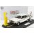 CLC-MODELS FIAT 131 PANORAMA SW 1981 - MOVIE - BIANCO ROSSO E VERDONE - WITH FURIO ZOCCANO FIGURE (CARLO VERDONE) AND SOS YELLOW COLUMN - CON VETRINA - WITH SHOWCASE