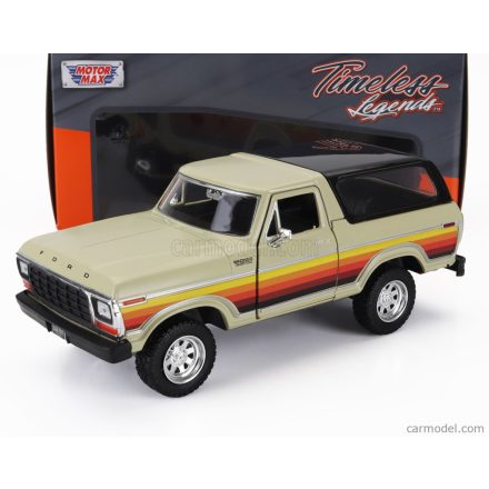 Motormax FORD BRONCO HARD-TOP CLOSED 1978