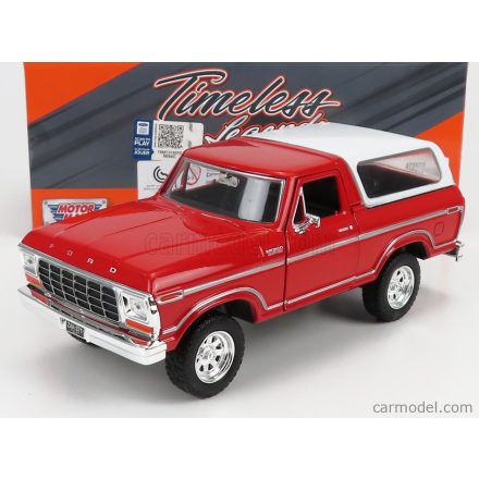 Motormax FORD BRONCO HARD-TOP CLOSED 1978