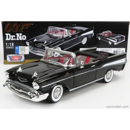 MotorMAx CHEVROLET BEL AIR CABRIOLET - SPIDER 1955 - 007 JAMES BOND - Dr. NO - LICENZA DI UCCIDERE