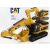 DM MODELS CATERPILLAR CAT347D ESCAVATORE CINGOLATO - TRACTOR HYDRAULIC EXCAVATOR SCRAPER