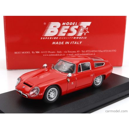 BEST MODEL ALFA ROMEO GIULIA TZ COUPE PROVA 1963