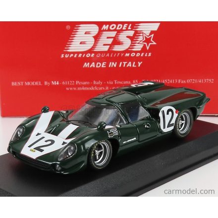 BEST MODEL LOLA T70 MKIII ASTON MARTIN 5.0L V8 TEAM LOLA RACING N 12 24h LE MANS 1967 K.IRWIN - P.DE KLERK