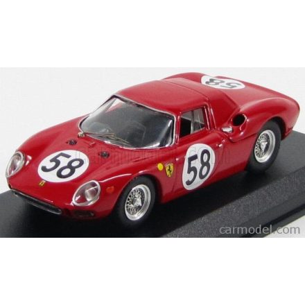 BEST MODEL FERRARI 275LM NORTH AMERICAN RACING TEAM N 58 24h LE MANS 1964 J.RINDT - D.PIPER