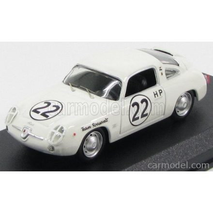 BEST MODEL FIAT ABARTH 750 ZAGATO COUPE N 22 SEBRING 1960 RICHARDS - CALLANAN