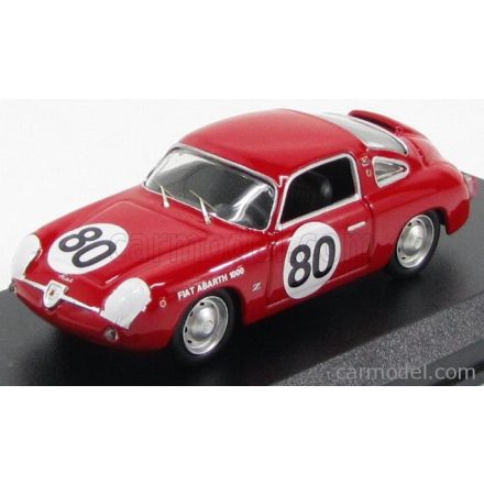 BEST MODEL FIAT ABARTH 1000 COUPE ZAGATO N 80 WINNER SEBRING 1961 GLERTZ - LIESS