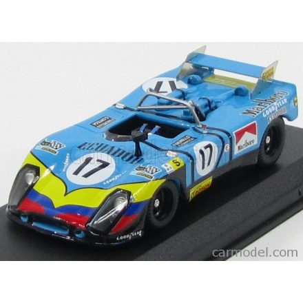 BEST MODEL PORSCHE 908/2 FLUNDER TEAM ORTEGA ECUADOR MARLBORO N 17 24h LE MANS 1974 F.MERELLO - G.ORTEGA - L.RANFT