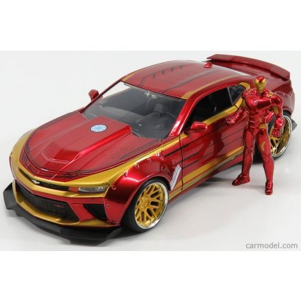 JADA CHEVROLET CAMARO COUPE WITH IRON MAN FIGURE 2016