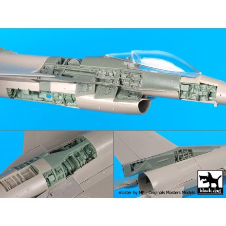 Black Dog F-16 C Big set for Tamiya