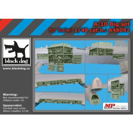 Black Dog A-10 big set for Italeri