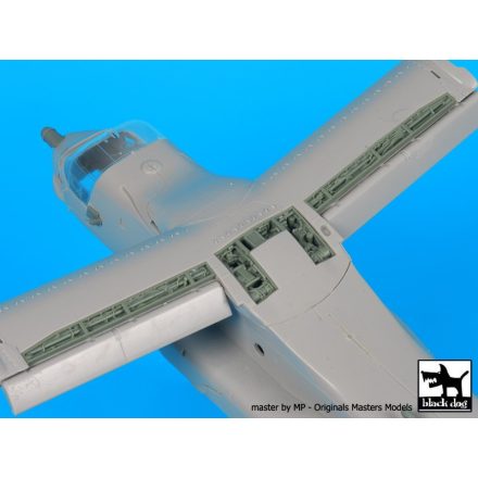 Black Dog MV-22 B Osprey Hydraulics and sensors for Hasegawa