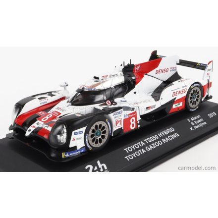 EDICOLA TOYOTA TS050 HYBRID TEAM TOYOTA GAZOO RACING N 8 WINNER 24h LE MANS 2019 SEBASTIEN BUEMI - KAZUKI NAKAJIMA - FERNANDO ALONSO