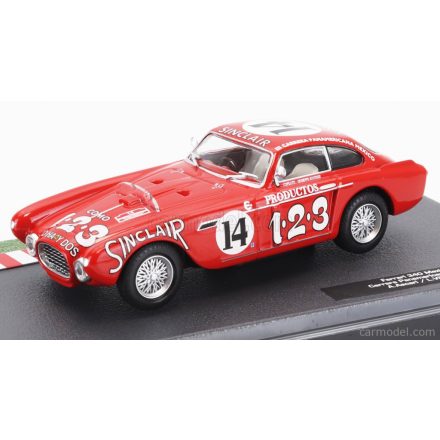 EDICOLA FERRARI 340 MEXICO VIGNALE COUPE N 14 RALLY CARRERA PANAMERICANA MEXICO 1952 ALBERTO ASCARI - LUIGI VILLORESI