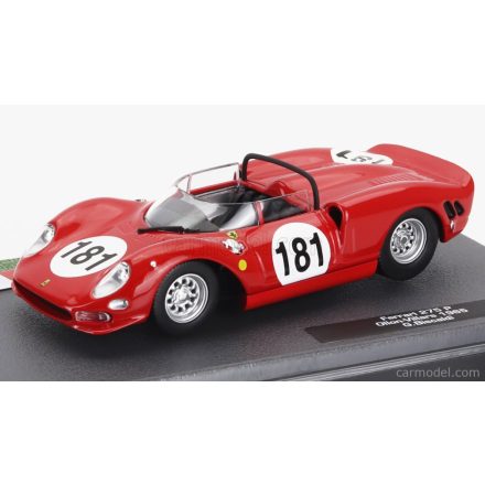 EDICOLA FERRARI 275P SPIDER N 181 OLLON-VILLARS 1965 GIANPIERO BISCALDI