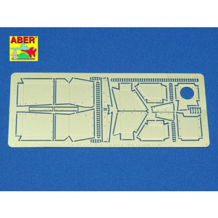 Aber Armoured Personnel Carrier Sd.Kfz. 251/1 Ausf. D - Vol 2 - Additional set - Fenders (Dragon)