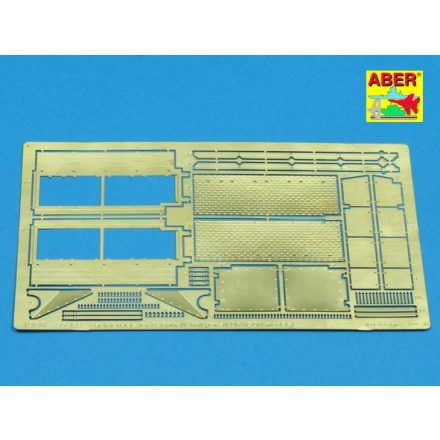 Aber Back Fenders for all Models of Panzer IV (Dragon)