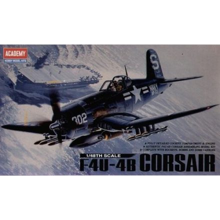 Academy Vought F4U-4B Corsair makett