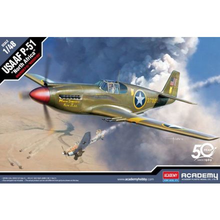 Academy North-American P-51/Mustang Mk.1a North Africa makett