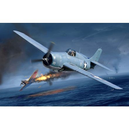 Academy USN F4F-4 "Battle of Midway" makett