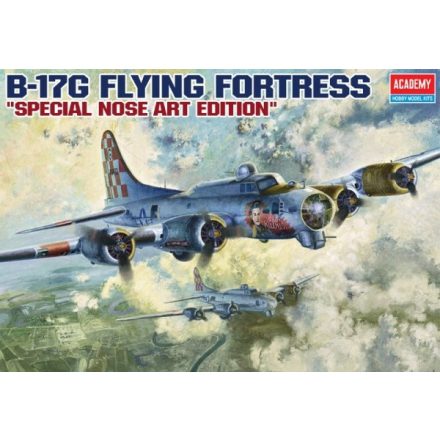 Academy B-17G Flying Fortress "Special Nose Art Edition" makett