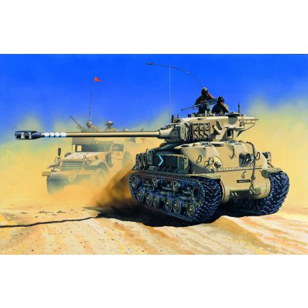 Academy IDF M-51 Super Sherman  makett