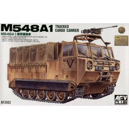 AFV Club US M548A1 Tracked Cargo Carrier makett