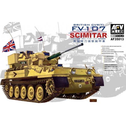 AFV Club British CVRT FV107 Scimitar makett