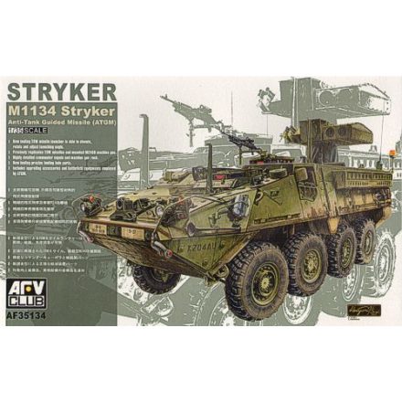 AFV Club M-1134 Stryker ATGM makett