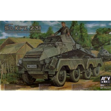 AFV Club Sd. Kfz. 231 early type makett