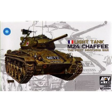 AFV Club M24 Chaffee Light Tank the First Indochi makett