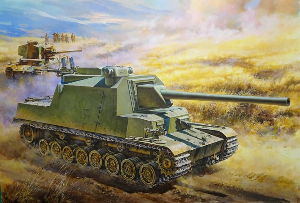 35a031 техника и вооружение experimental gun tank type 5 ho ri ii 1 35