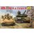 Amusing Hobby Russian Main Battle Tank T-90A & Uran-9 makett