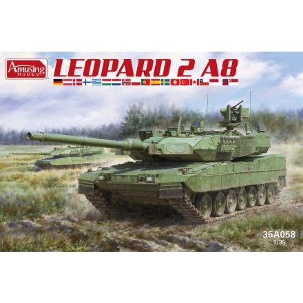 Amusing Hobby Leopard 2A8 makett