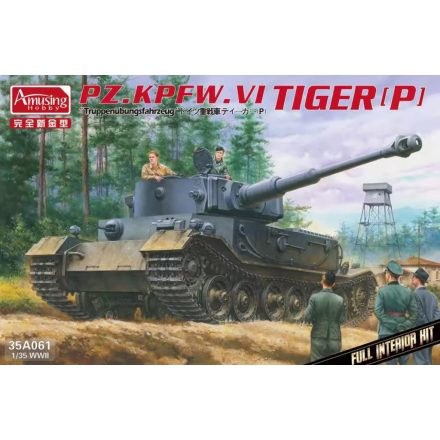 Amusing Hobby Pz.Kpfw.VI Tiger(P) "Truppenübungsfahrzeug" makett